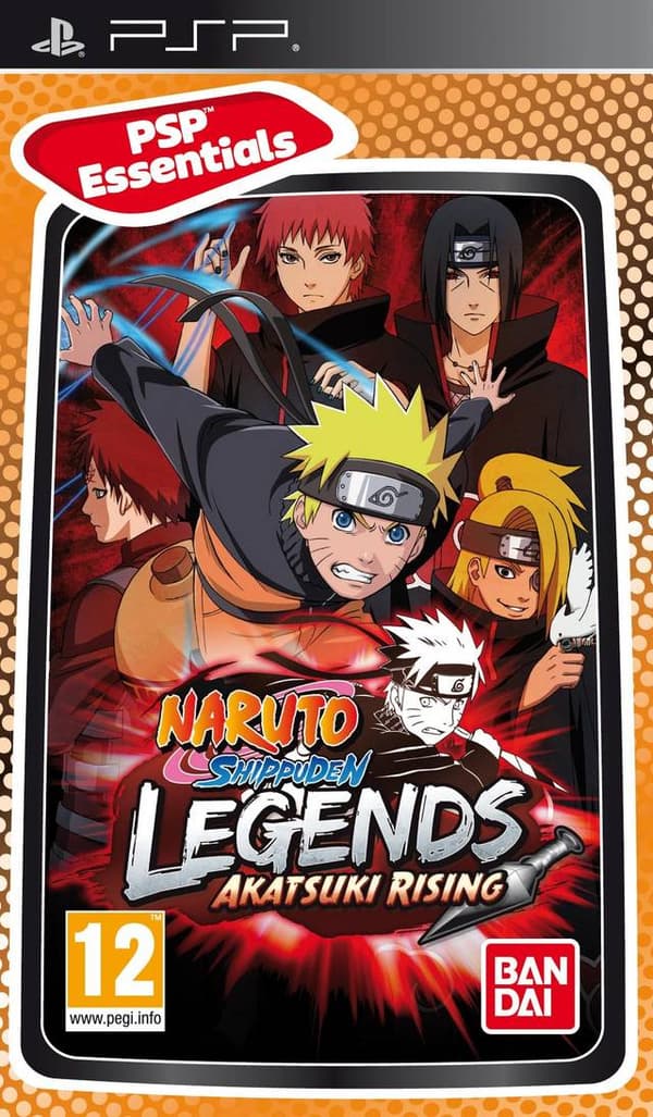 Naruto Shippuden Legends: Akatsuki Rising - Essentials - Sony PSP (brugt)