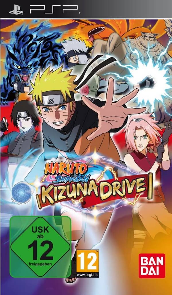 Naruto Shippuden: Kizuna Drive - Sony PSP (brugt)