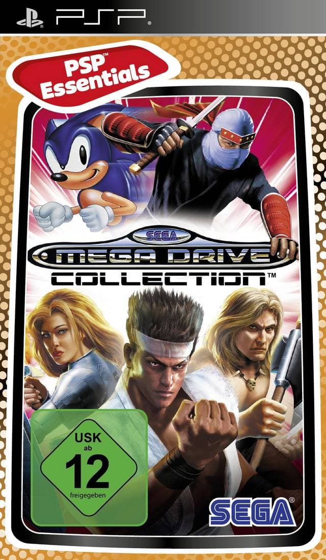 Sega Mega Drive Collection - PSP Essentials - Sony PSP (begagnad)
