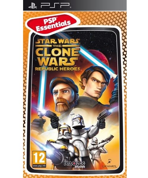 Star Wars: The Clone Wars - Republic Heroes - Essentials - Sony PSP (begagnad)