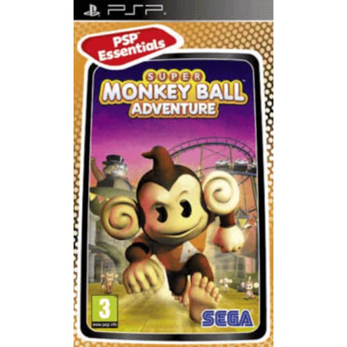 Super Monkey Ball Adventure - Essentials - Sony PSP (käytetty)