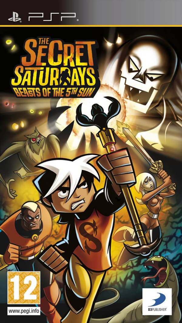The Secret Saturdays: Beast of the 5th Sun - Sony PSP (brukt)