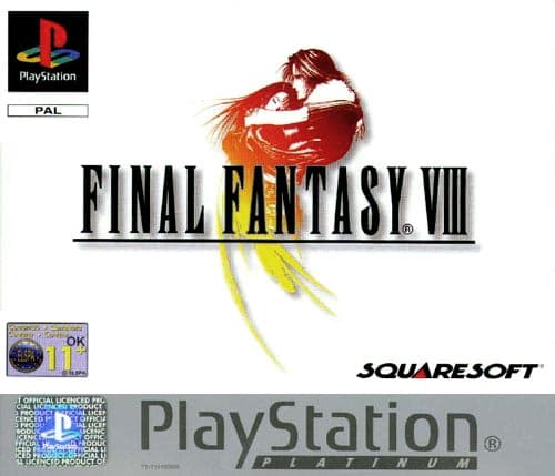 Final Fantasy VIII - Platinum - Playstation 1 (brukt)
