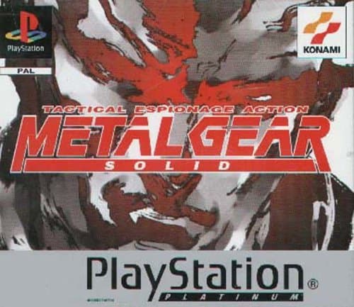 Metal Gear Solid - Platinum - Playstation 1 (brukt)