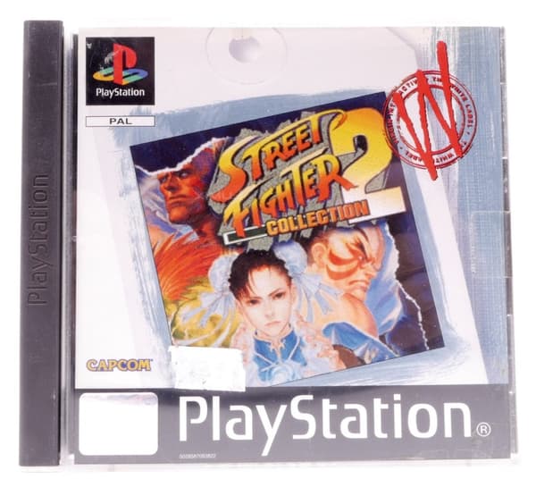 Street Fighter Collection 2 - White Label - Playstation 1 (brugt)