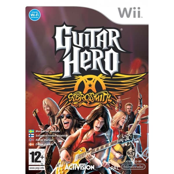 Guitar Hero: Aerosmith - Nintendo Wii (begagnad)