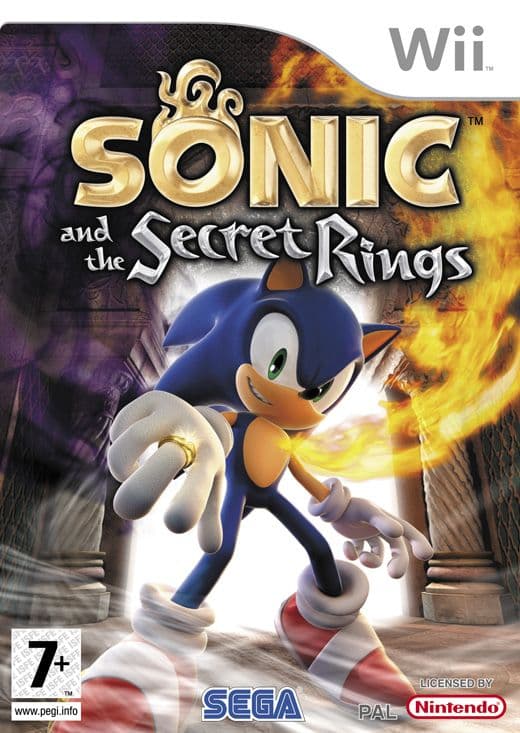 Sonic and the Secret Rings  - Nintendo Wii (brugt)