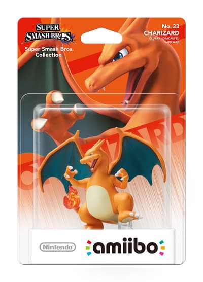 Amiibo Figurine - Charizard (No 33) (Super Smash Collection) - Amiibo