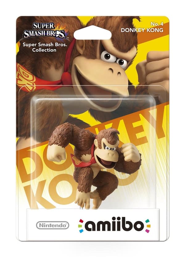 Amiibo Figurine - Donkey Kong (No 4) (Super Smash Collection) - Amiibo