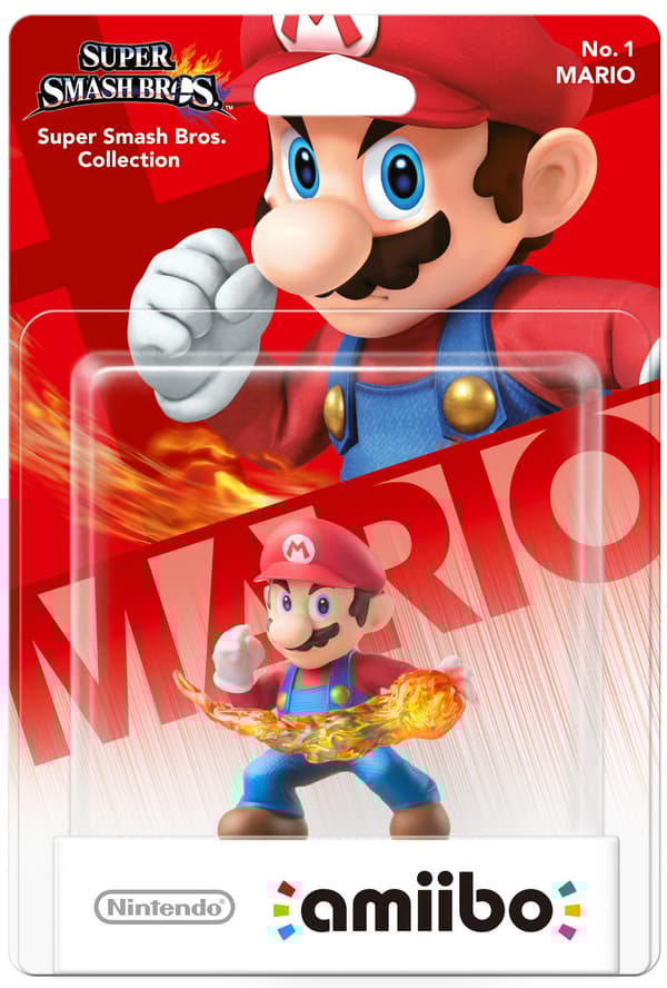Amiibo Figurine - Mario (No 1) (Super Smash Collection) - Amiibo