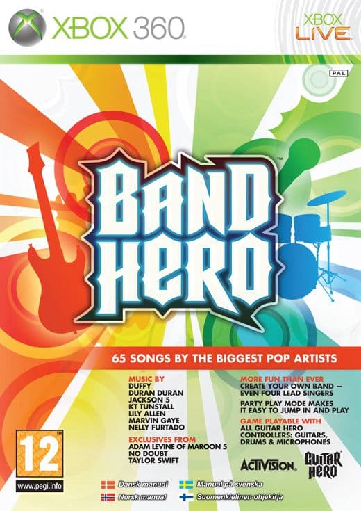 Band Hero (Helt nytt & Inplastat) - Xbox 360 (brugt)