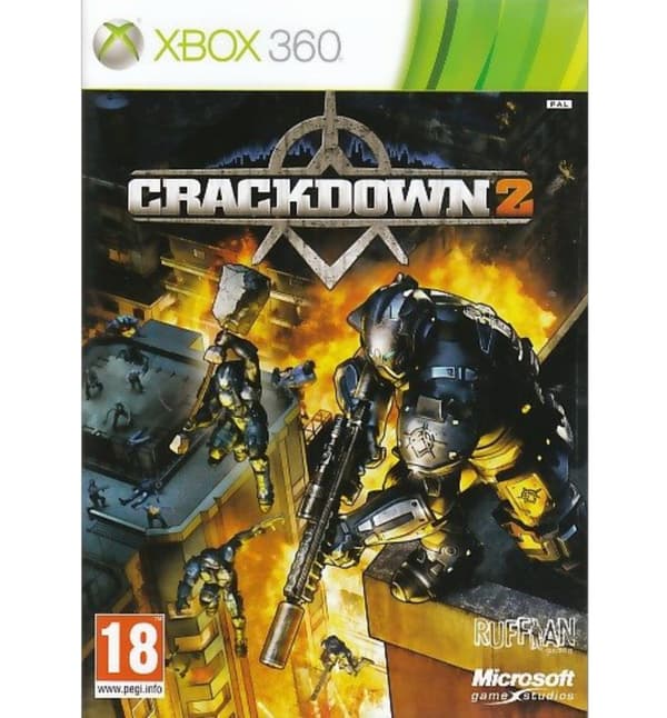 Crackdown 2 - Xbox 360 (brukt)