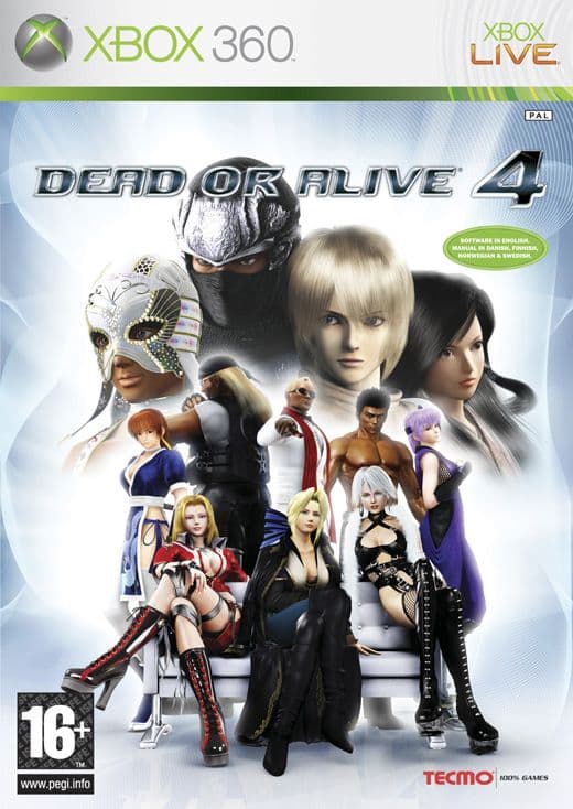 Dead or Alive 4 - Xbox 360 (käytetty)