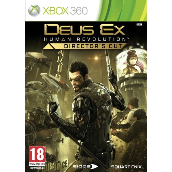 Deus Ex: Human Revolution - Directors Cut - Xbox 360 (brugt)