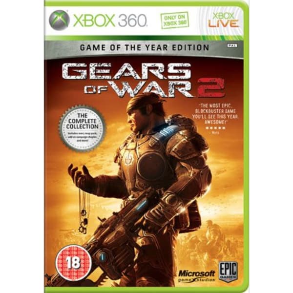Gears of War 2 Game of the Year Edition  - Xbox 360 (brukt)