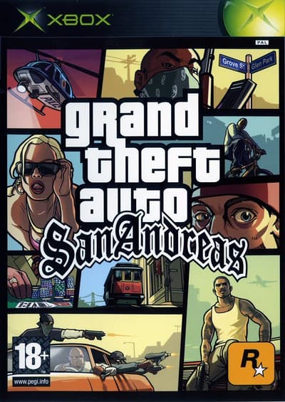 Grand Theft Auto: San Andreas - Xbox (brugt)
