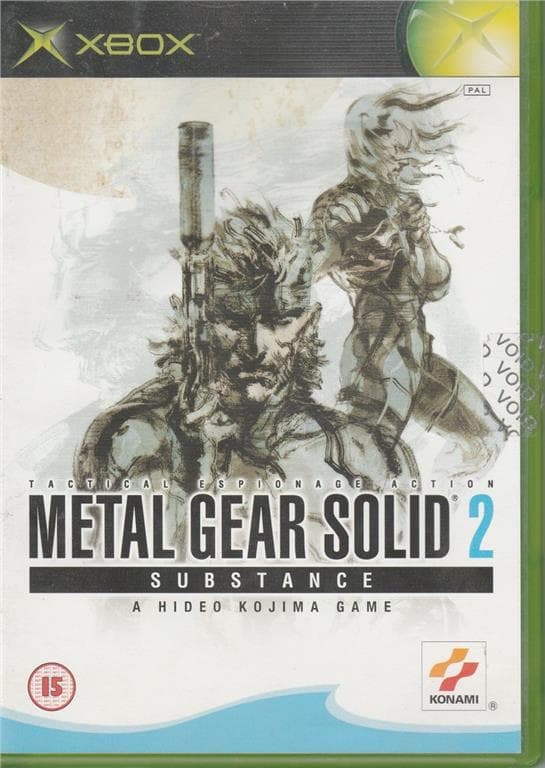 Metal Gear Solid 2: Substance - Xbox (käytetty)