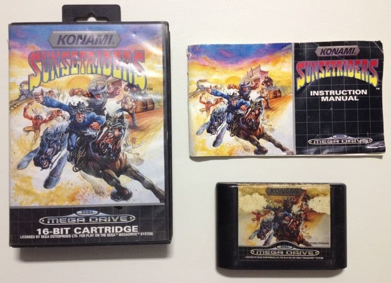 Sunset Riders - Megadrive (käytetty)