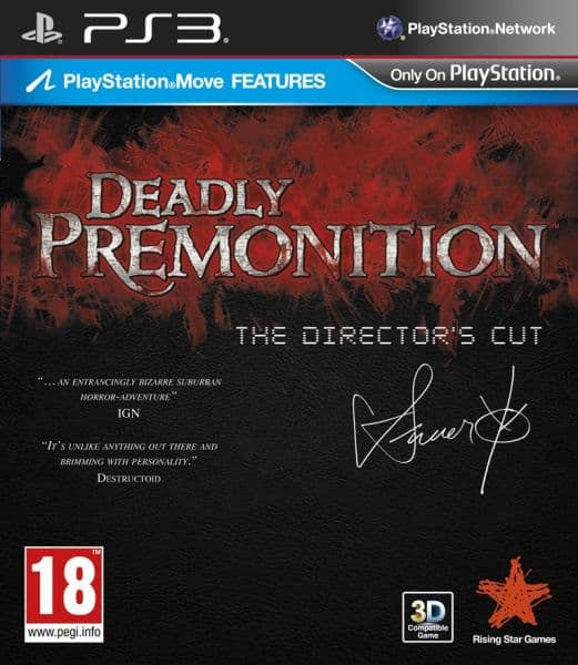 Deadly Premonition: The Directors Cut - Playstation 3 (brugt)