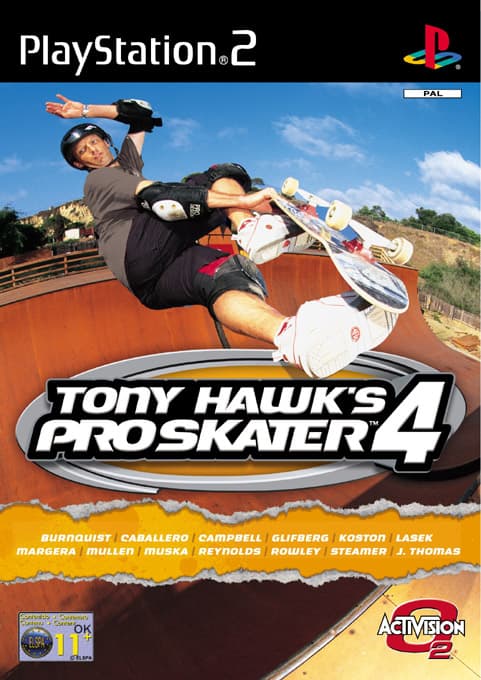 Tony Hawks Pro Skater 4 - Playstation 2 (brugt)