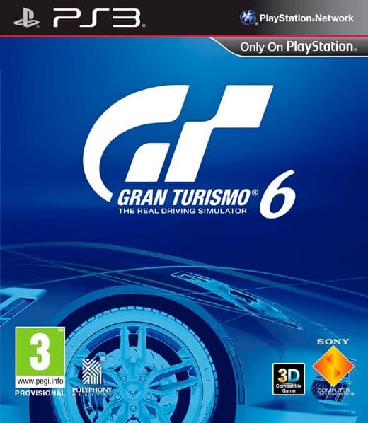 Gran Turismo 6 - Playstation 3 (brugt)