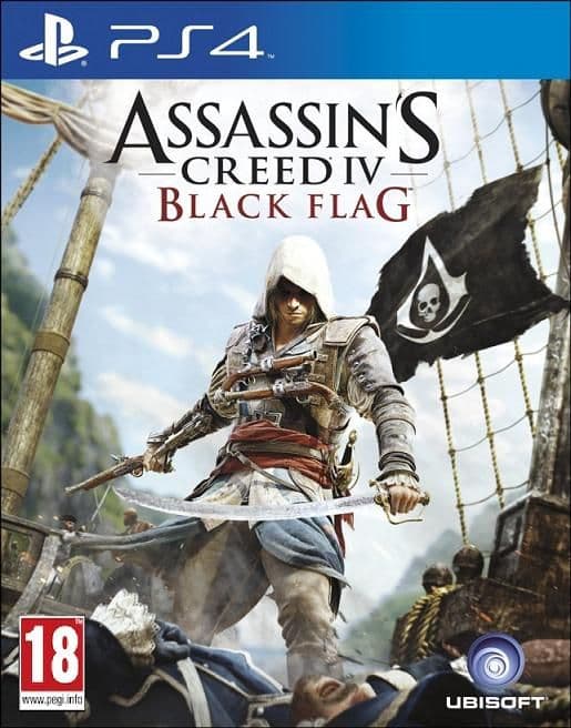 Assassins Creed IV Black Flag - Playstation 4 (begagnad)