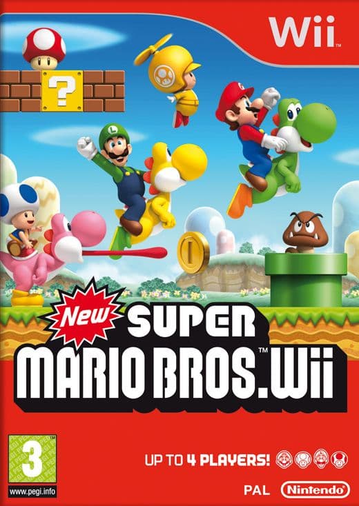New Super Mario Bros - Nintendo Wii (begagnad)