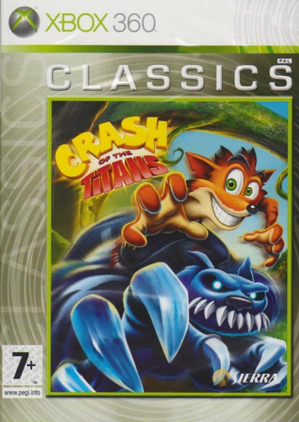Crash of the Titans - Classics - Xbox 360 (käytetty)