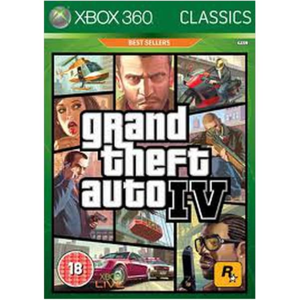 Grand Theft Auto IV - Classics - Xbox 360 (brukt)