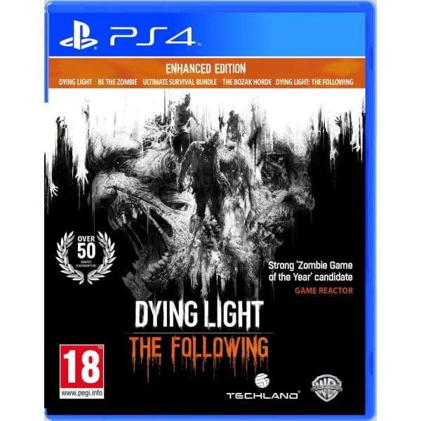 Dying Light The Following: Enhanced Edition - Playstation 4 (käytetty)