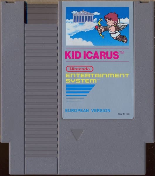 Kid Icarus (3 skruvar) - Nintendo 8bit (begagnad)