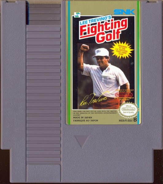 Lee Trevinos Fighting Golf (SCN) - Nintendo 8bit (brukt)