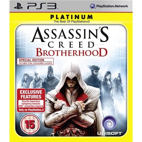 Assassins Creed: Brotherhood - Platinum - Playstation 3 (brugt)