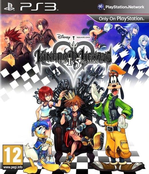 Kingdom Hearts HD 1.5 ReMIX - Playstation 3 (brukt)