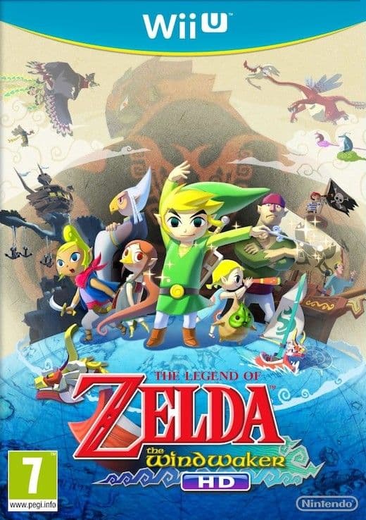 Legend of Zelda: Wind Waker HD - Nintendo WiiU (brukt)