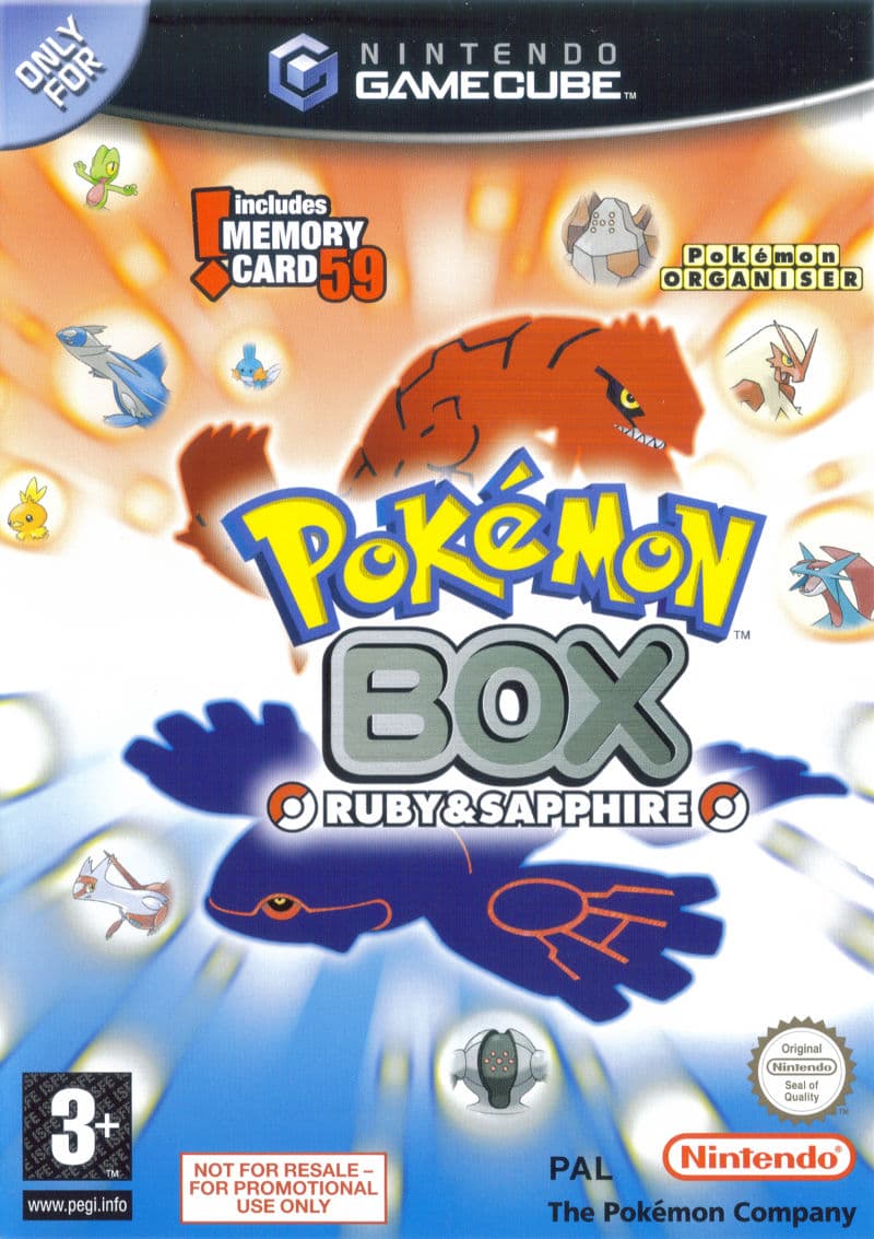Pokemon Box: Ruby & Sapphire - Gamecube (begagnad)