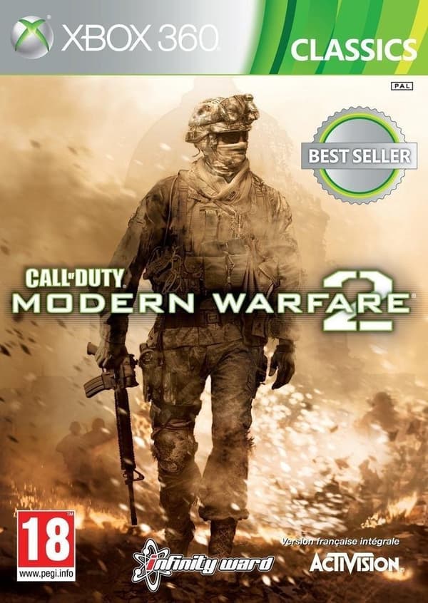 Modern Warfare 2 (Call Of Duty) - Classics - Xbox 360 (brukt)