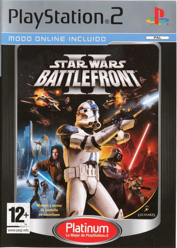 Star Wars Battlefront 2 - Platinum - Playstation 2 (begagnad)