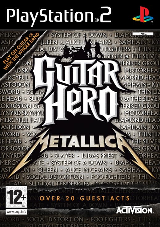 Guitar Hero Metallica - Playstation 2 (begagnad)