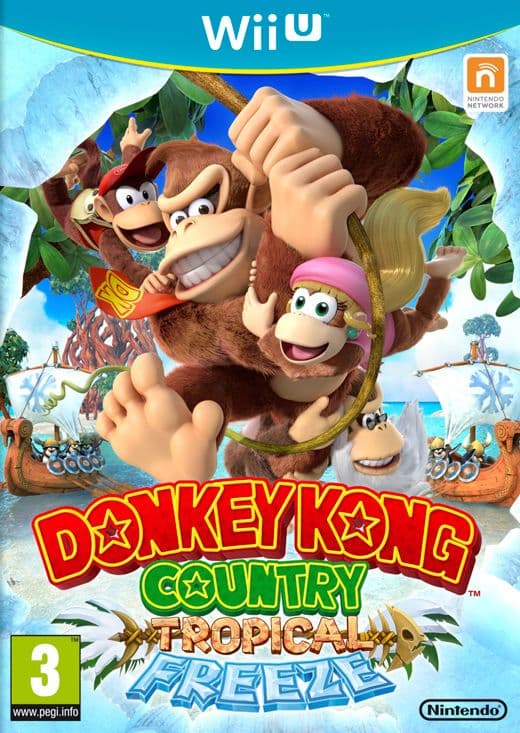 Donkey Kong Country Returns: Tropical Freeze - Nintendo WiiU (brukt)