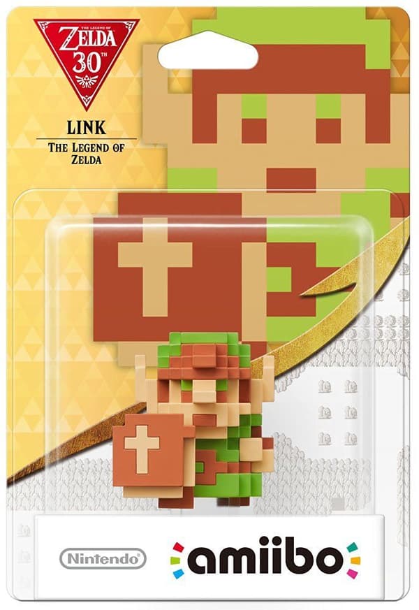 Amiibo Figurine - Link 8 Bit (Zelda Collection) - Amiibo