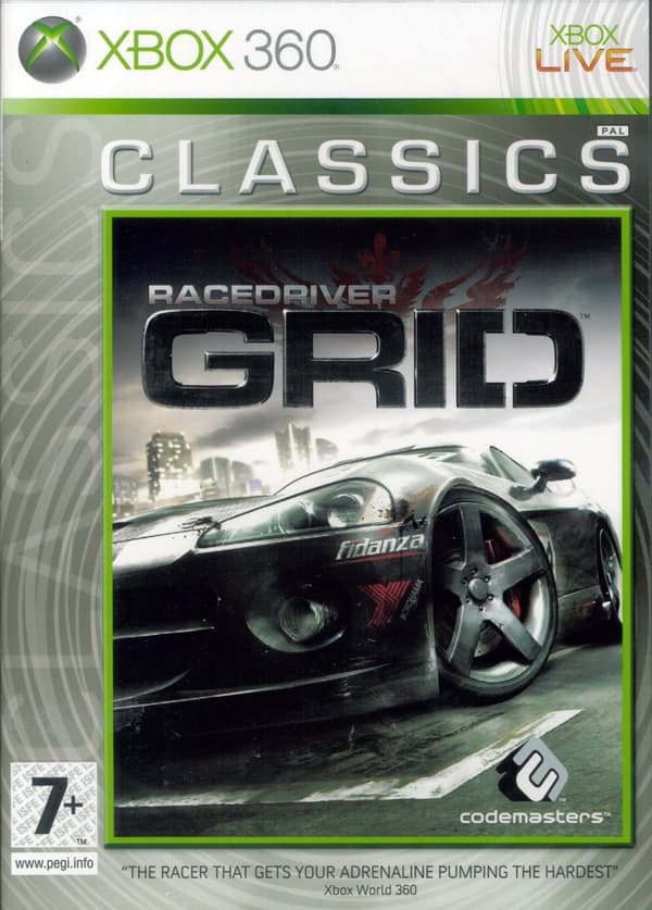 Racedriver Grid - Xbox 360 (brugt)