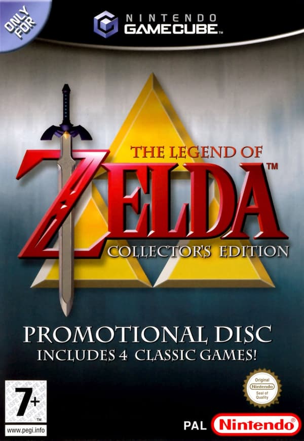 Zelda 1,2,4, 5 Collection - Gamecube (kÃ¤ytetty)