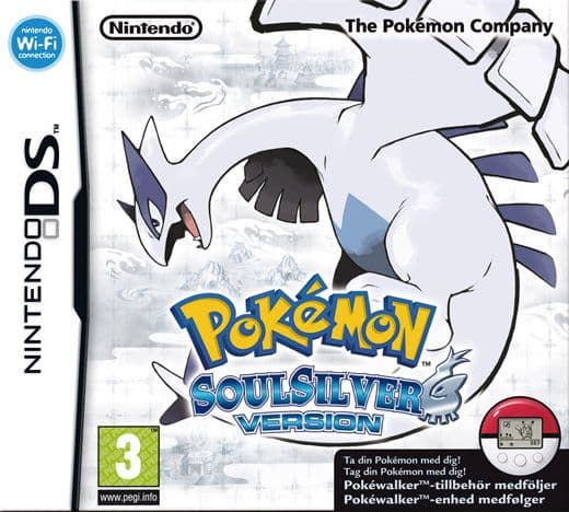 Pokemon SoulSilver Version including Pokewalker - Nintendo DS (begagnad)