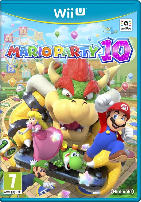 Mario Party 10 - Nintendo WiiU (kÃ¤ytetty)