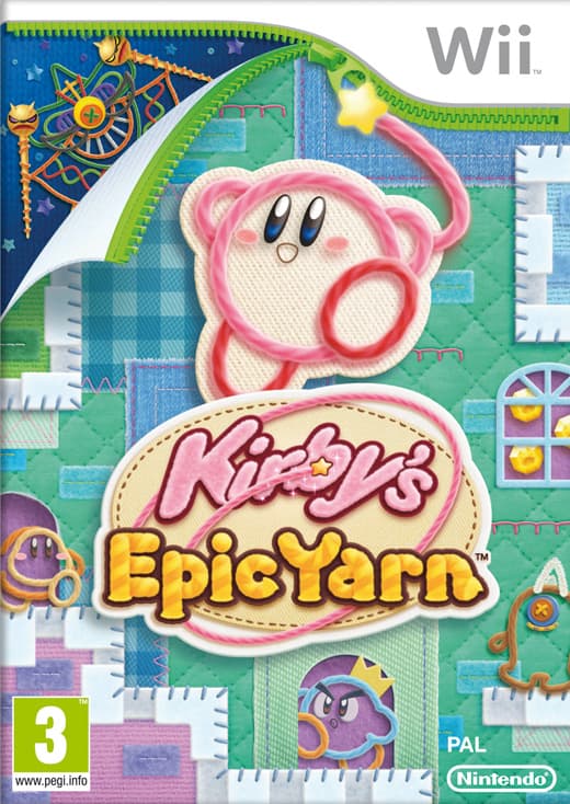 Kirbys Epic Yarn - Nintendo Wii (begagnad)