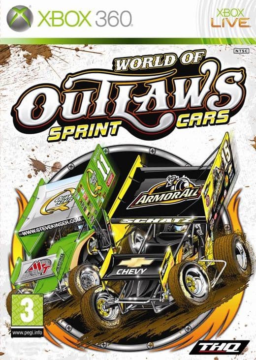 World of Outlaws Sprint Cars - Xbox 360 (brugt)