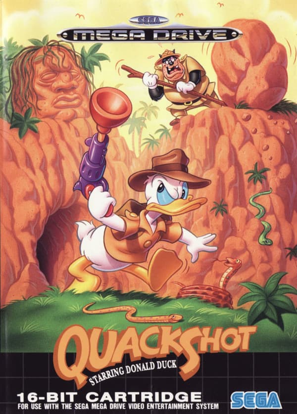 QuackShot starring Donald Duck - Megadrive (begagnad)