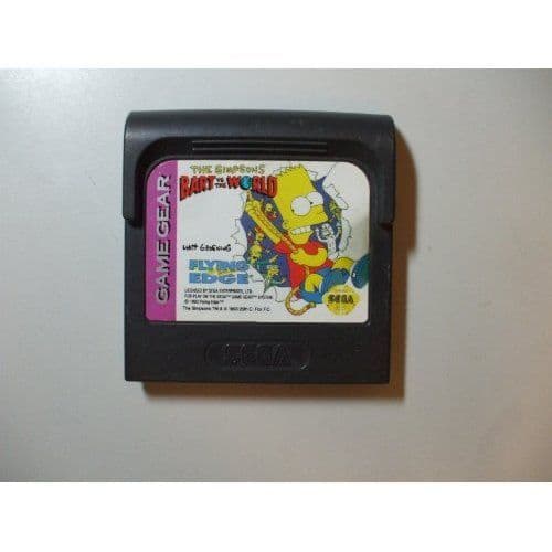 Simpsons: Bart vs the World - Sega GameGear (begagnad)