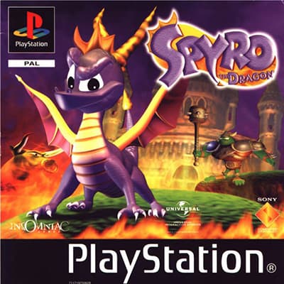 Spyro The Dragon - Playstation 1 (käytetty)